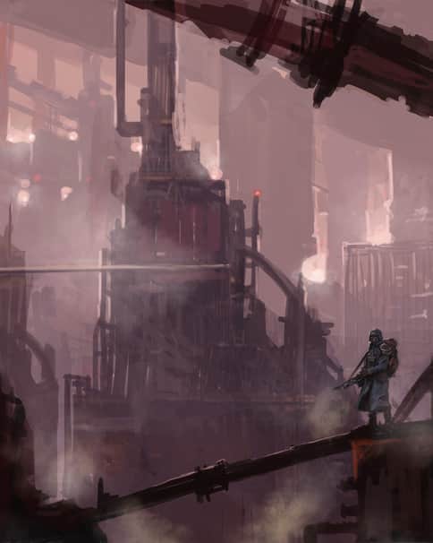 Scavenging the Hive City by Samuel Allan 