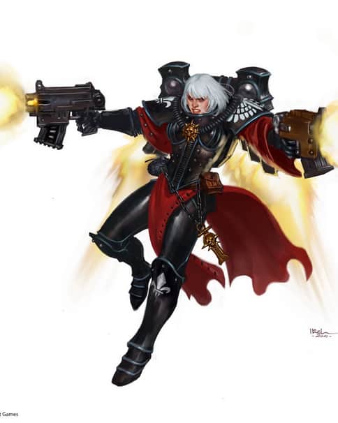 Sisters of Battle: Seraphim by Ilich Henriquez Sisters of Battle: Seraphim by Ilich Henriquez