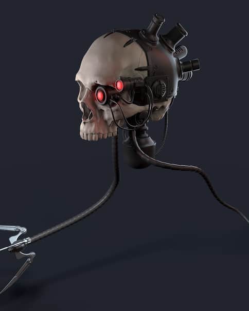 Servo-Skull by Scott Pearce