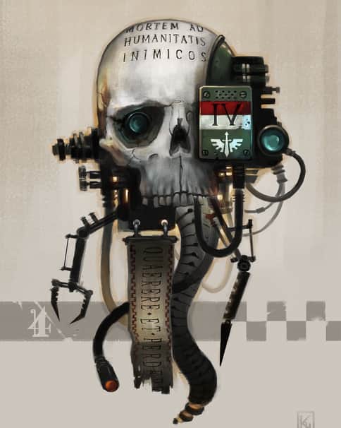 Servo Skull by Kenneth Hammarstedt