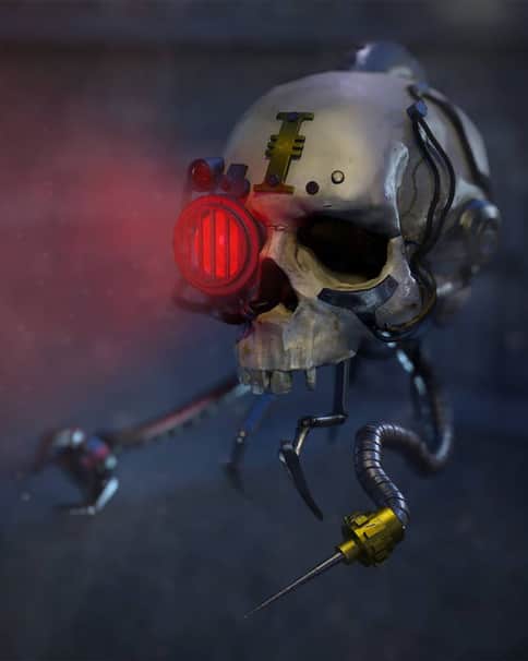 Servo-Skull by Sanna Berg 