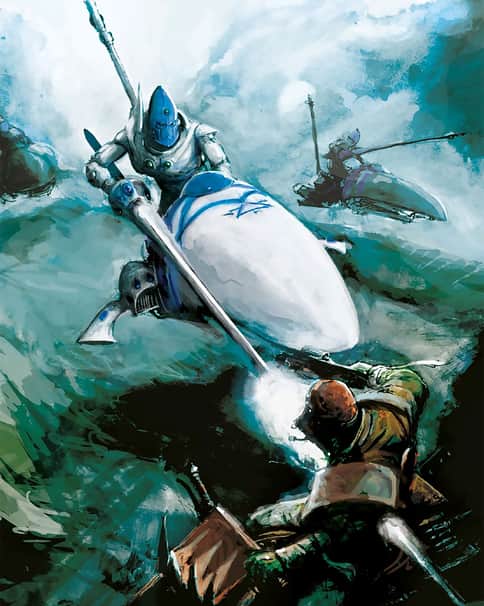 Shining Spears by Karl Kopinski 