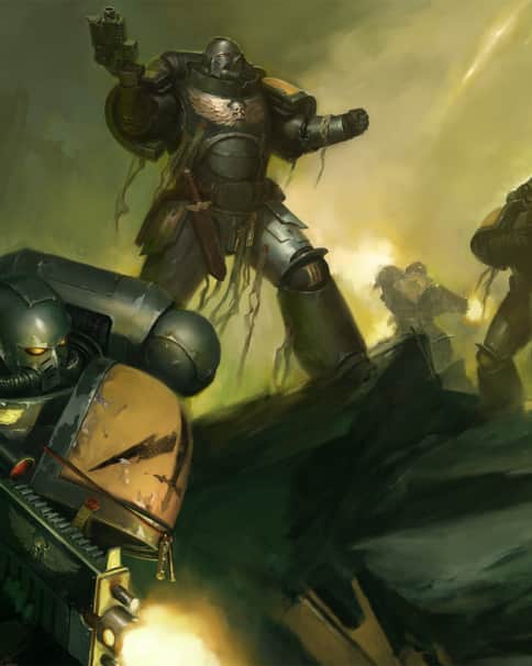 Silver Templars Intercessors by Igor Sid 