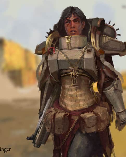 Sister of Battle by Stefan Ristić 