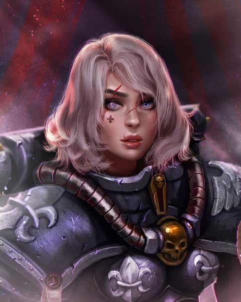 Sister of Battle by Prywinko Art 