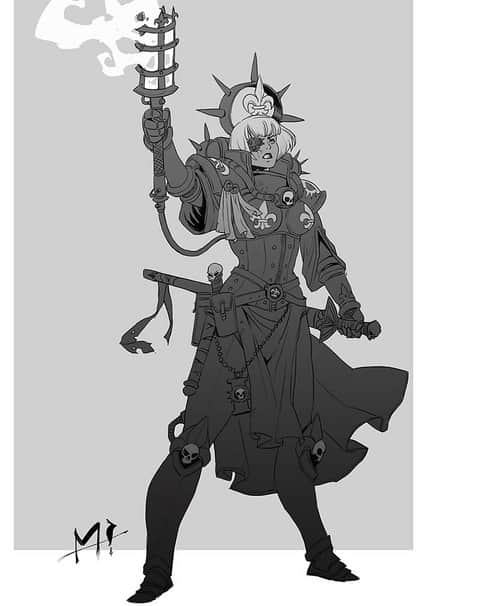 Sister of Battle by Yi Meng Zhang 