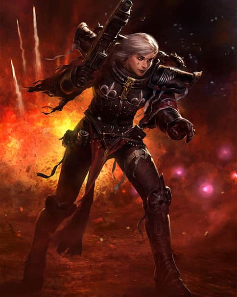Sisters of Battle by Slawomir Maniak 