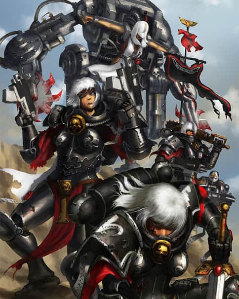 Sisters of Battle by Jeff Zhang 