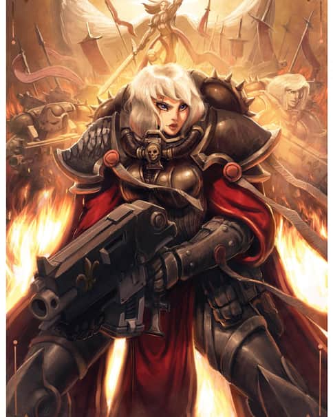 Sisters of Battle by Colin Searle 