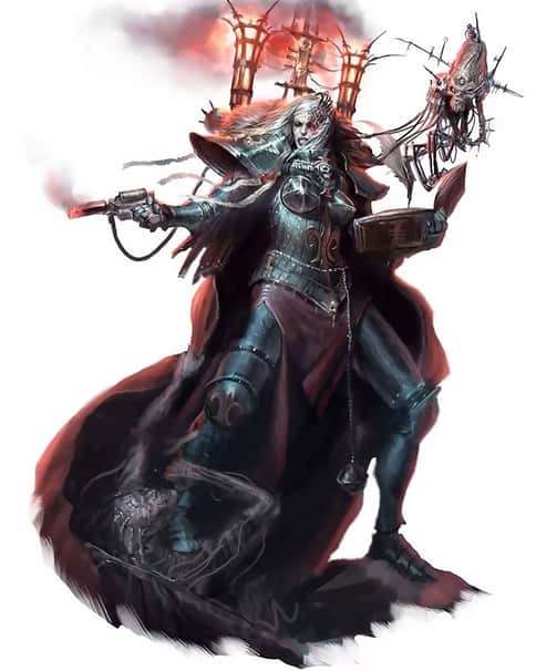 Sisters of Battle Canonesses by Lewis Jones 