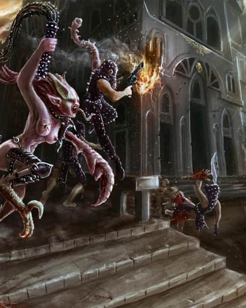 Slaanesh by Nick Herbert 