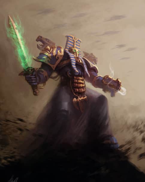 Sorcerer of Tzeentch by Lukas Lambertz 
