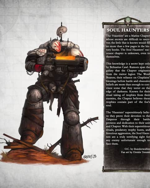 Soul Haunters Marine Zaffen by Orniris Terensi 