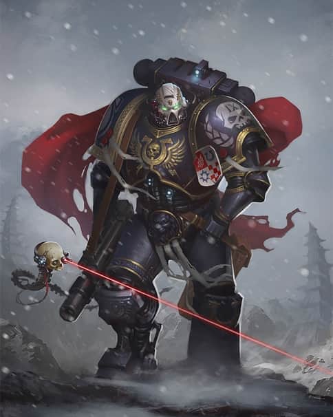 Space Marine by Misha Savier 