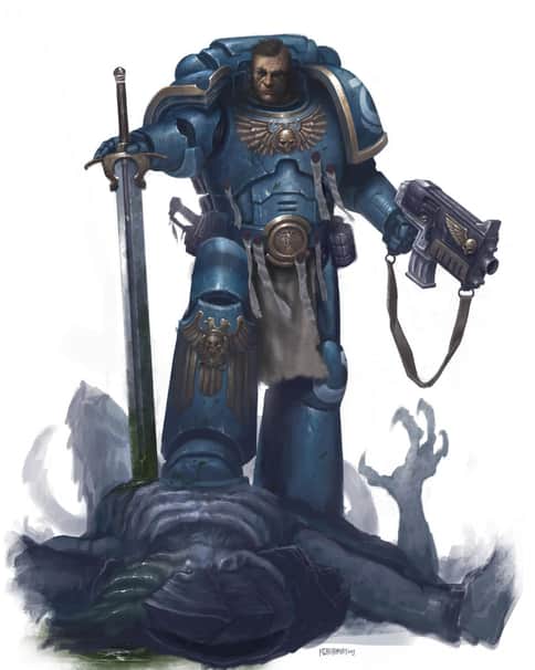 Space Marine by Adrián Prado 