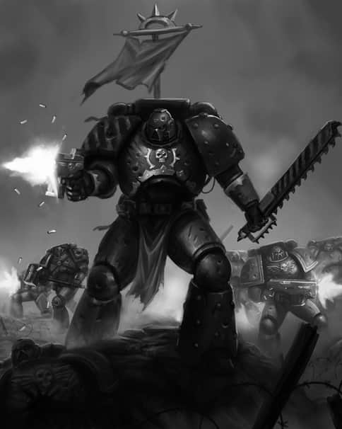 Space Marine by Salvador Trakal 