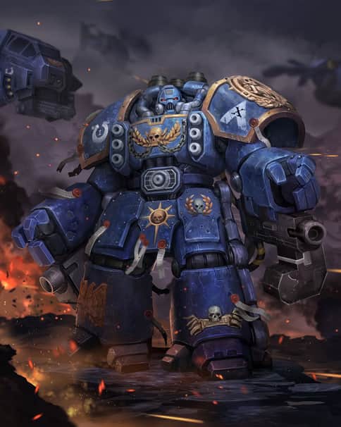 Space Marine Centurion by Reza Ilyasa 