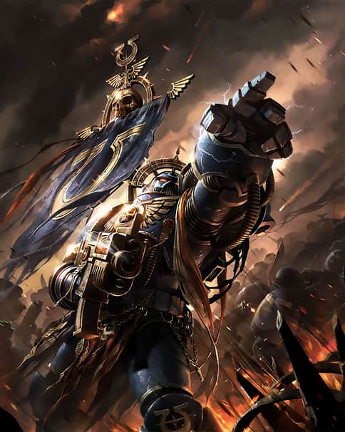 Space Marine Codex by Raymond Swanland 