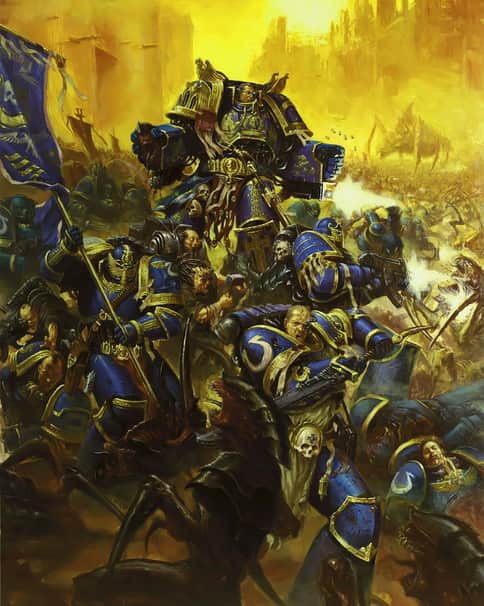 Space Marine Codex by Karl Kopinski 