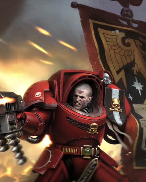 Space Marine Heroes by Mark Holmes 