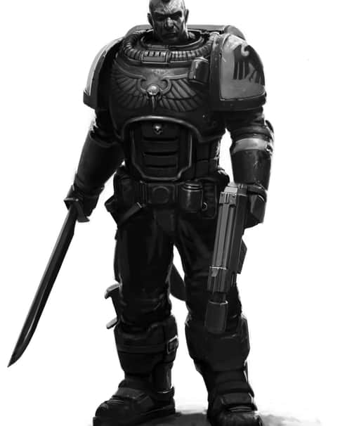 Space Marine Scout by Florian Gand Space Marine Scout by Florian Gand
