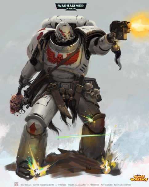 Space Marines Primaris by Miguel Iglesias 