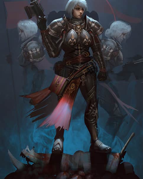 Space Nuns by Mohamed Saad 