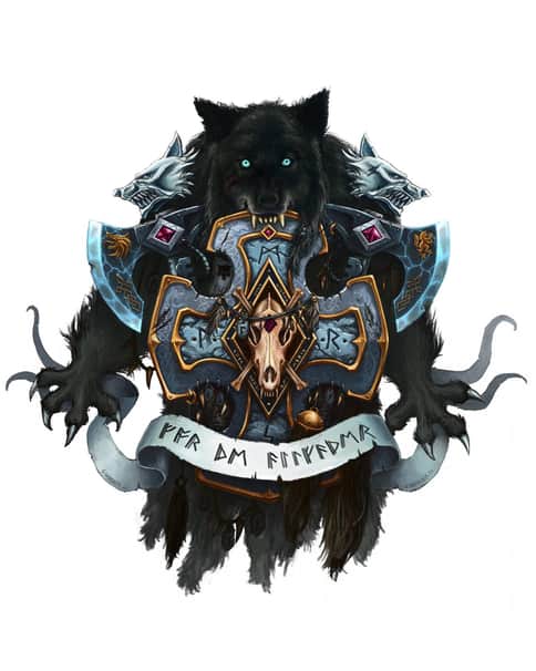 Space Wolves Heraldry by Gwayne Li 