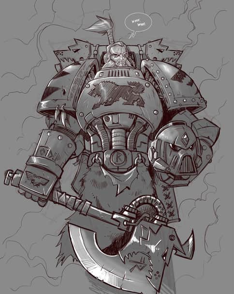 Space Woof by Chris Walton 