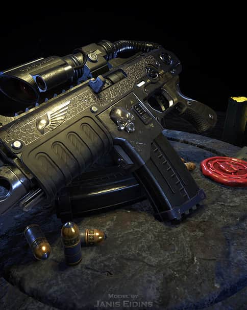 Tactical Bolter by Janis Eidins 