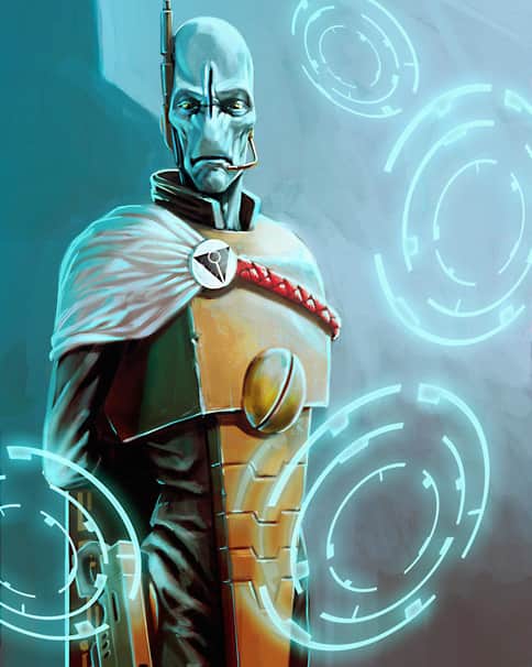 T’au Air Caste Captains by Edouard Boccard