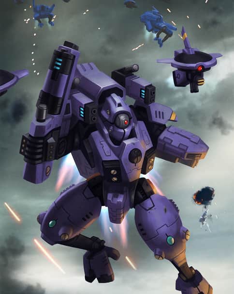 T’au Ghostkeel by Tan Eric 
