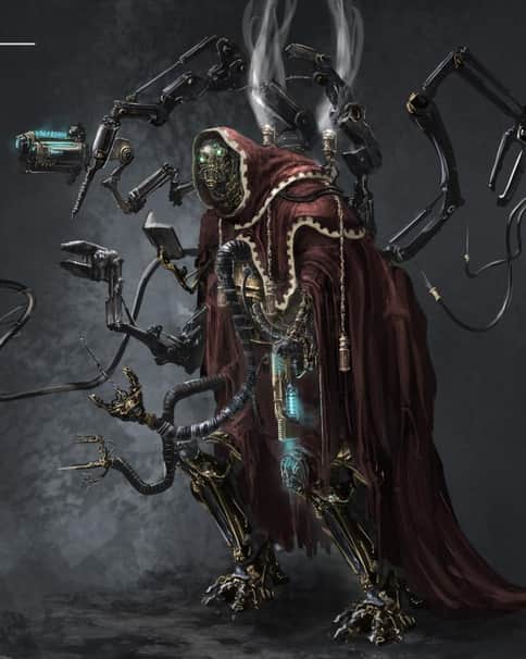 Tech-Priest by Felix Tisch Tech-Priest by Felix Tisch