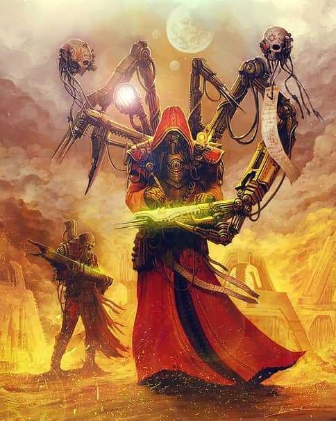Tech-Priest by Alex Boca 