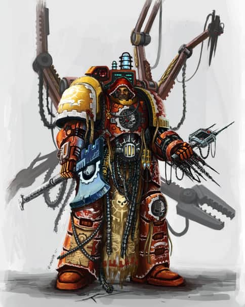 Techmarine by Gwayne Li 