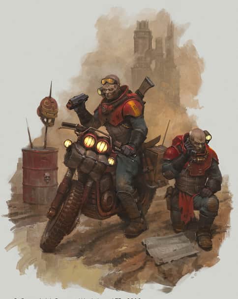 The Bladed Cog Cult by Jaime Martinez 