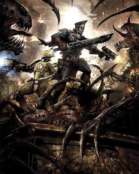 The Greater Good: Ciaphas Cain by Clint Langley