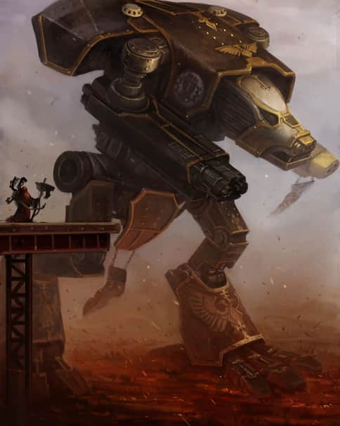 Titan Warhound Legio Crucius by David Arenas 