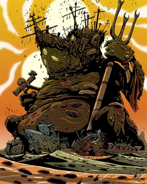 Tritus, Great Unclean One by Dan Morison 