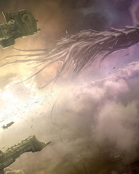 Tyranid Hive Ship by Noah Stacey 
