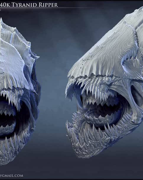 Tyranid Ripper by Jeremy Klein 
