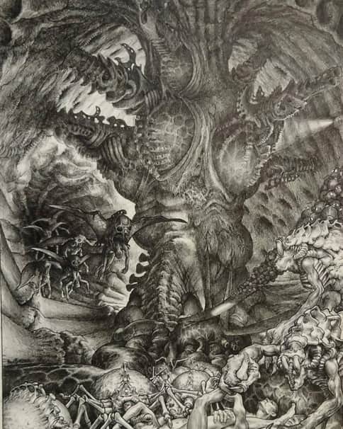 Tyranids Concept by Paul Bonner