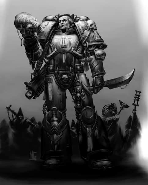 Tyrannic War Veteran by Mark Gibbons 