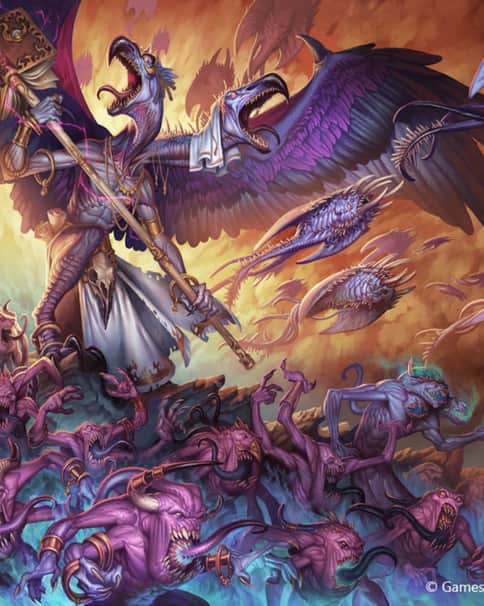 Tzeentch Daemons by Johan Grenier 
