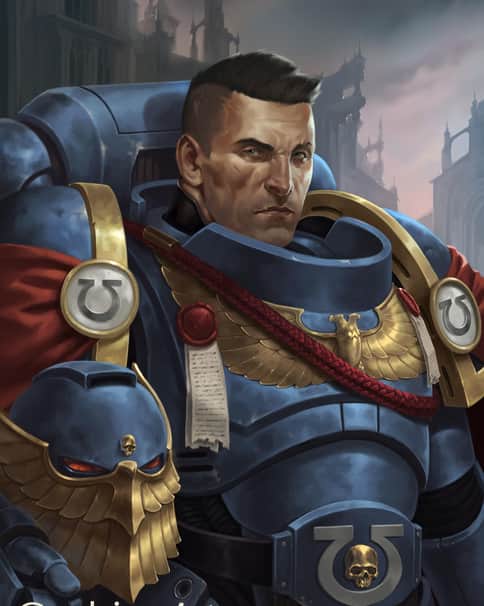 Ultramarines Honour Guard by Adrián Prado 