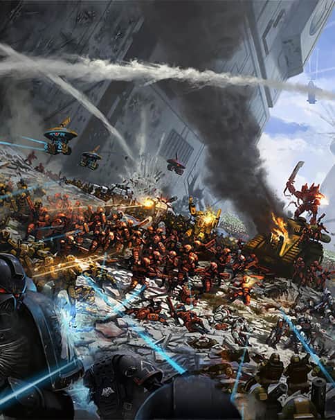 United T’au vs The Imperium by Jake Murray