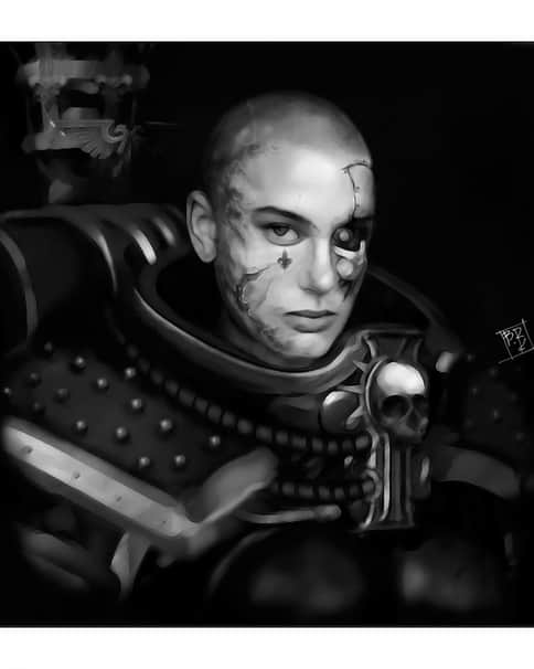 Veteran Adepta Sororita by Bruno Brisson 