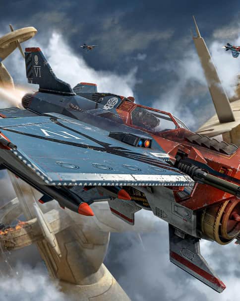 Voss Pattern Lightning Strike Fighter by Michal Svec 