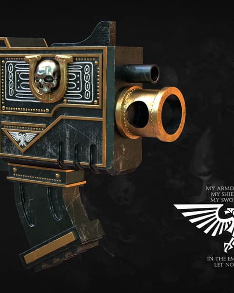 WH40k Bolter by Constantine Medvedev WH40k Bolter by Constantine Medvedev