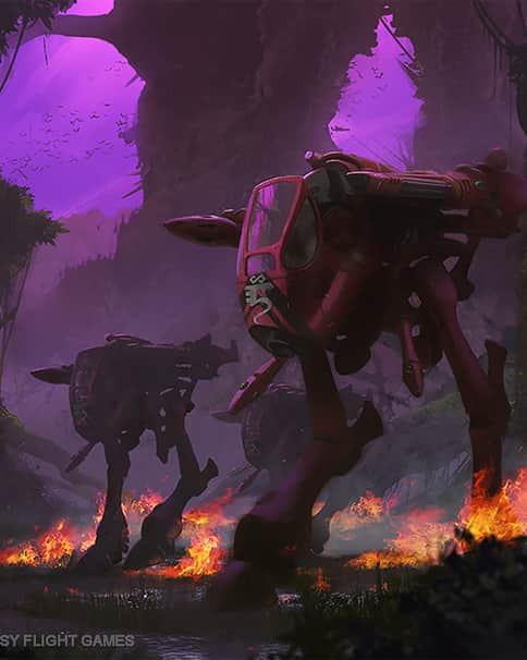 War Walker Squadron by Logan Feliciano 